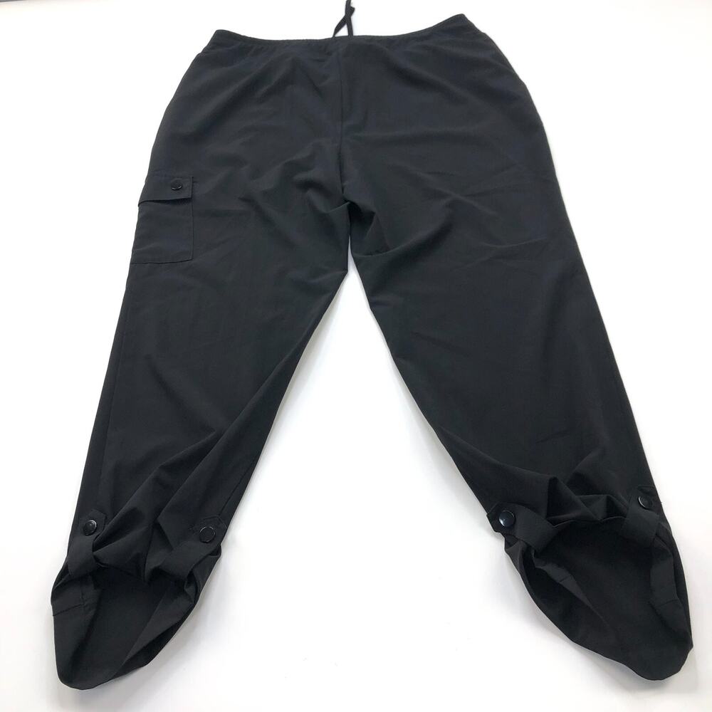 Zenergy by Chico's 8 (Fit 32W 28L) Mid Rise Convertible Roll Up Travel Pants